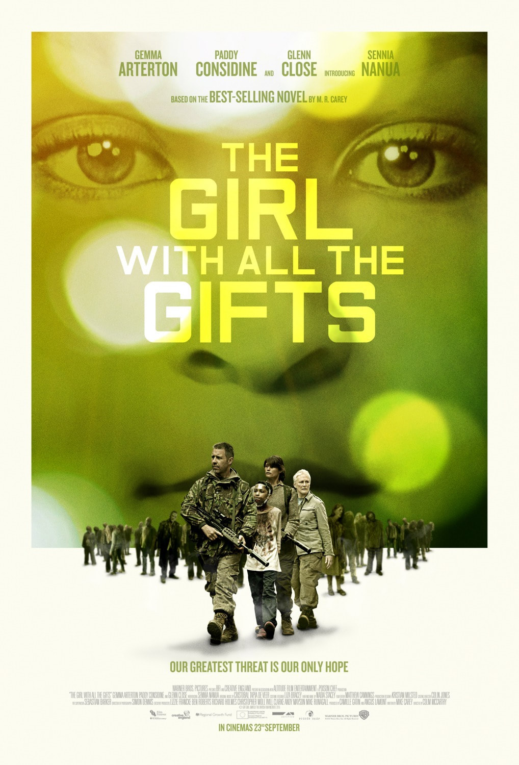 the Girl with All the Gifts movie poster